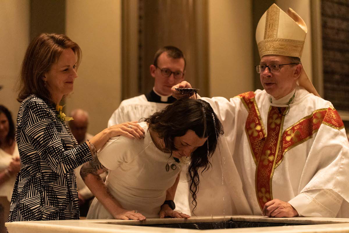 More than 350 into the faith at Easter Vigil Masses Biweekly