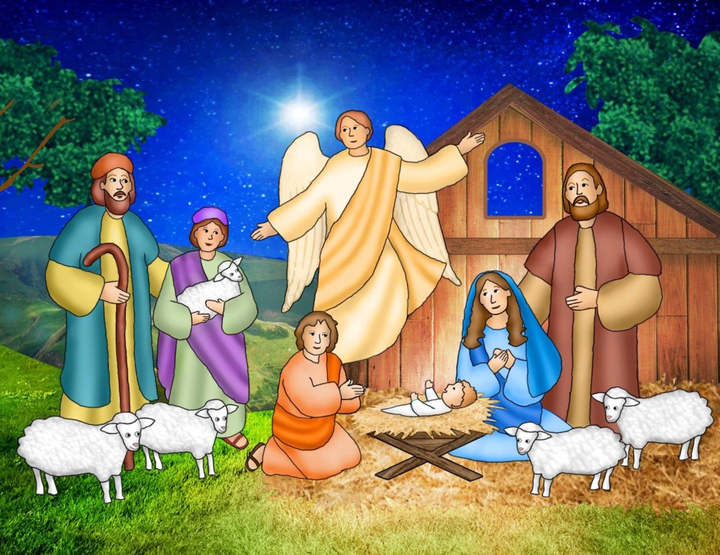 An angel tells shepherds about Jesus' birth - Biweekly Newspaper for ...
