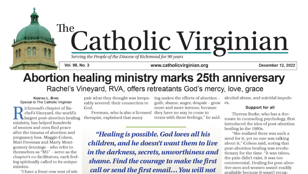 Wild Hearts - Biweekly Newspaper for the Diocese of Richmond %