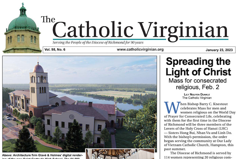 Wild Hearts - Biweekly Newspaper for the Diocese of Richmond %