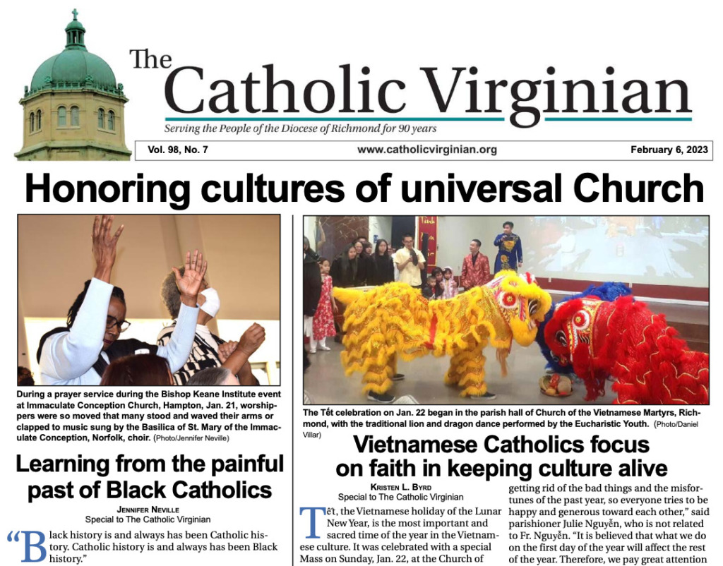 Wild Hearts - Biweekly Newspaper for the Diocese of Richmond %