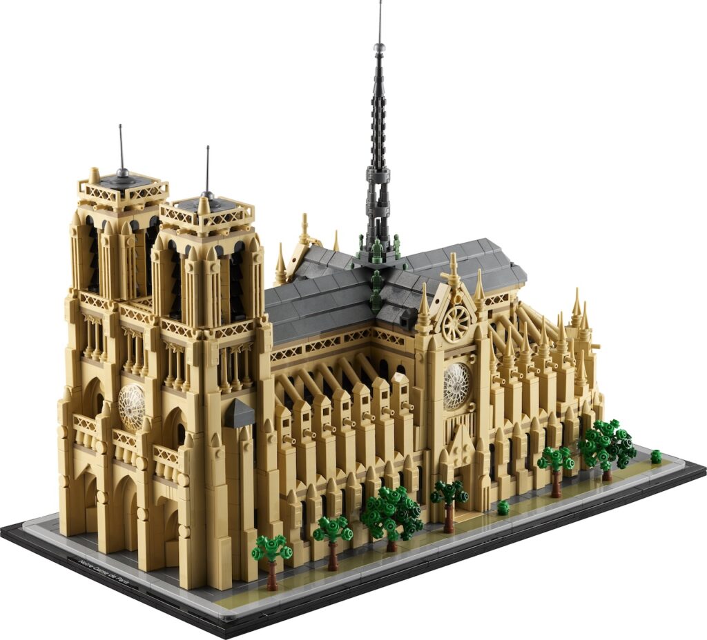 LEGO’s Notre Dame model comes just in time for cathedral reopening