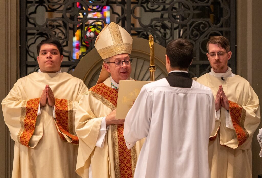 Two paths to priesthood to converge June 1