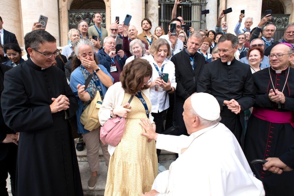 Three ‘Popes’ meet as pontiff blesses Baby Pope;Papal audience, blessings, thanksgiving during Basilica of St. Andrew pilgrimage