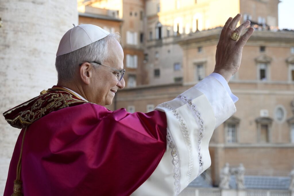Bishop Knestout rejoices in new pontiff, first American pope