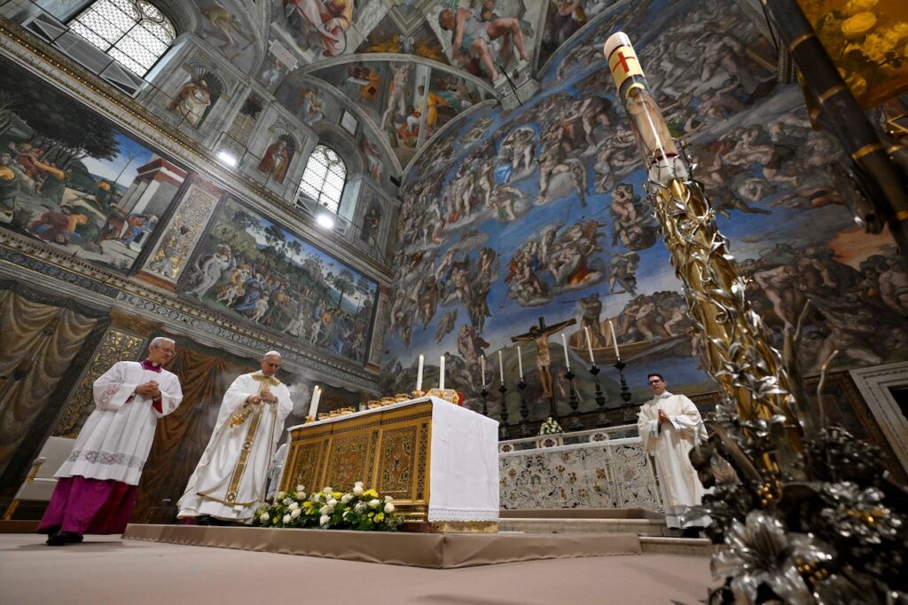 In first Mass as pontiff, Pope Leo XIV calls for Christian witness in world that finds faith ‘absurd’