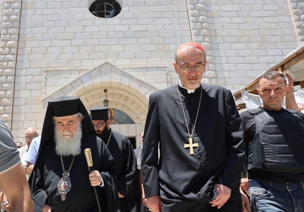 3 dead, pastor injured after mid-morning Israeli attack on Catholic parish